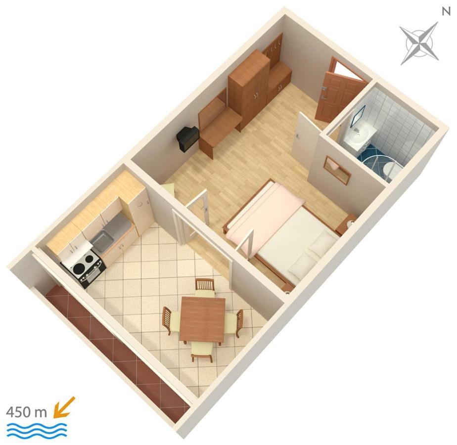 Family Friendly Apartments With A Swimming Pool Povljana, Pag - 244 외부 사진
